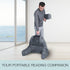 malu Extra Large Reading Pillow- Ergonomic Pillow- Back Pillow for Bed+ Rolling Mat for Neck Support- with Shredded