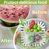 60Pcs Reusable Bowl Covers, Elastic Fresh Keeping Bags, Plastic Food Storage Covers