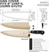 Mercer Culinary Natural Ash Wood Saya Cover, Blade Protector for 8" Chef and 210mm Gyuto Knives