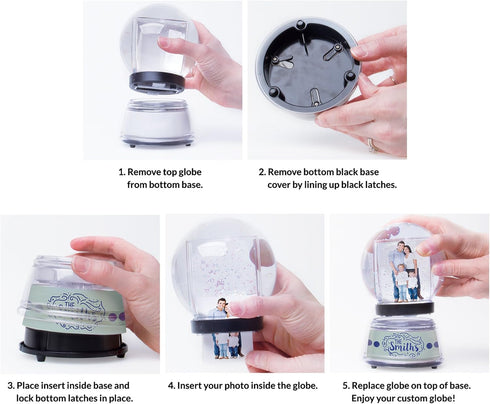 Neil Enterprises Inc. Create Your Own Photo Snow Globe
