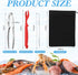 61 Set 20 20 20 1 Set Zhehao Pcs Seafood Tools Includes Crab Crackers, Lobster Shellers, Crab Leg Forks and Storage