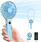SWEETFULL Handheld Fan, Portable 5000mAh Rechargeable Battery Fan, 6 Speed Wind, Mini Travel Fan with LED Display
