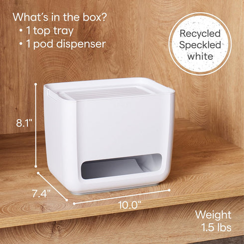 YouCopia SinkSuite Trash Bag Dispenser, Standing Garbage Bag Organizer with Removable Lid and Cradle for Storage