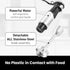 Elite Gourmet EHB1062 Immersion Hand Blender, 500 Watts, Variable Speed, Stainless Steel Blades for Sauces, Soup