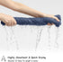 18 Set-6 Sheets,6 Towels,6 Set Pcs Purple Blue Family Towels Bath Hand Washcloths Soft Polyester Towels Absorbent