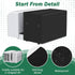 New Upgrade Window AC Cover, Heavy Duty Air Conditioner Cover for U Shaped 8000/10000/12000 BTU Units