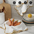 Set 2 Towels,16x 28, RECYCO Waffle Kitchen Towel of - Quick Dry Microfiber Sustainable Dish Towels - Ultra Absorbent