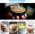 Rechargeable Handheld Milk Frother, Electric Coffee Mixer with 2 Stainless Steel Egg Beaters for Hot Chocolate