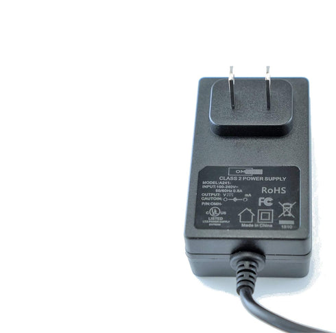 OMNIHIL 8 Feet Long AC/DC Adapter, Compatible with Bagotte BG600 Robotic Vacuum Cleaner, UL Listed