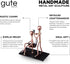 4.25" 4.25" Hairdresser Craft Handmade Figurine L x H Recycled Metal Sculpture & Hand Welded Bronze Finish Art Gift