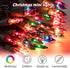 Minetom 2 Pack Clear Christmas Lights - 26.5 Feet, 100 Counts Mini String Lights, Waterproof for Indoor Outdoor