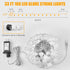 33 100 8 Minetom Globe String Lights - Plug in ft LED Crystal Globe Fairy Lights with Lighting Modes and Remote