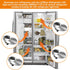 2024 Upgrade WR55X11132 Refrigerator LED Light & Cover Assembly for GE, 2-Pack Replacement
