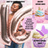 Andaz Press Party Cupcake Wrapper Decorations, Faux Pink and Lavender Purple Glitter, 24-Pack, Magical Unicorn Princess