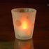 LumaBase Battery Operated Tea Light Candles, Pink, Set of 12