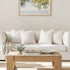 Pack 4 18x18 Inch MIULEE of Decorative Textured Boucle Throw Pillow Covers White Accent Pillow Cases Soft Couch Cushion
