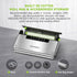 Bonsenkitchen Vacuum Sealer Machine, Powerful Food Sealer with 5 Modes, Built-in Cutter & Bag Storage, Stainless Steel
