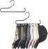 Mkono Hat Organizer for Baseball Caps, Set of 2 Metal Hat Rack for Closet, Holds 20 Caps, Black Storage