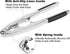 Anwenk Heavy Duty Nut Crackers for All Nuts, Pecan Walnut with 2 Picks, Seafood Cracker Tool