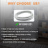 W10861521 Dryer Door Seal with Adhesive, Compatible with Crosley, Amana, Maytag, Kenmore, Whirlpool Dryers