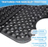 40x16 Inch Linoows Bathtub and Shower Mats, Extra Large Non Slip Soft Bath Tub Mat with Suction Cups and Drain Holes
