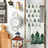 18x26 Inch Set 2 Artoid Mode Green Xmas Tree Merry Christmas Kitchen Towels Dish Towels, Farmhouse Snowflakes Winter
