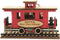 Ginger Cottages Santa’s Choo Choo Caboose Illuminated Ornaments for Christmas Tree