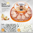 12 Egg Incubator with Automatic Egg Turning and Temperature Control, Automatic Water Adding, LED Egg Candler