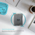 Home Zone Living CleanAura Deodorizing Filter Kit with Charcoal Filter Bag and Magnetic Sticker, Eliminates Odor at Home