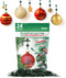 ORNAMENT ANCHOR Heavy Duty Christmas Tree Ornament Hooks for Small & Large Ornaments - Green, 24 Count - No-Slip Xmas