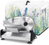 Kitchen Appliance Cover for Food Sicer, Meat Slicer, Deli Slicer, Dust-Proof Washeble Easy Cleaning Electric Appliance Protective Cover with Side Pocket, Blue Green Floral by NETILGEN
