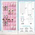 35 Closet, homyfort Pockets Over the Door Shoe Organizer, Hanging Door Shoe Rack for Large Shoe Storage Holder