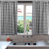 Buffalo Check Curtains, Blackout Buffalo Plaid Curtains for Living Room, 36x36inch, 2 Pack (Black White)