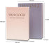 Inoostar Set 2 Aesthetic Decorative Books - of Linen Boxes with Gold Lettering, Enhance Your Coffee Table, Bookshelf