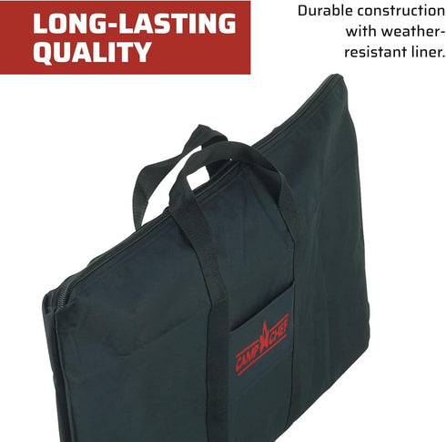 Camp Chef Griddle Carry Bag - 14" 2-Burner Bag for Griddle Accessories