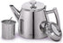 VeoHome Stainless Steel Tea Pot with Infuser - Keeps Heat Thanks to its