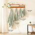 COZYART Sets 8 3D Set 2 2 2 2 Lint Free Towel Pcs Sage Green, Thick, Super Soft, Absorbent & Quick Dry Microfiber