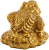 Hilitand Money Frog Toad Decoration, Chinese Feng Shui Wealth Lucky Money Frog Statue for Home Office Decoration