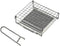 CAMPINGMOON Camping Toaster for Gas Stove, 304 Stainless Steel Bread Toaster with Anti-Scalding Mesh Fork US-1615
