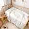 BuLuTu White Down Alternative Comforter Toddler XL Size, Soft Breathable Duvet Insert