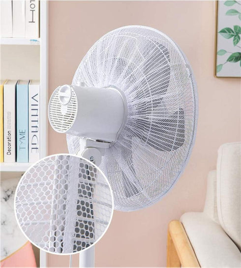 2 Pack Cartoon Fan Cover, Safety Fan Filters for Kids, Washable Finger Protector Summer Fan Guard