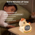 Alarm Clock with Night Light for Kids with Sleep Training and Sound Machine, Rechargeable Silicone Lamp OK to Wake