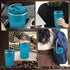 CS COSDDI Stainless Steel Travel Mug - 12oz Vacuum Insulated Coffee Mug, Spill Proof with Leakproof Lid, Aquamarine