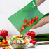 ZVP Flexible Plastic Cutting Board Mats Set of 5, Colorful Chopping Boards with Food Icons, BPA Free, Non-Slip Back,