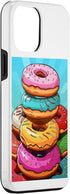 iPhone 12 Pro Max Vintage Retro Doughnuts Pop Art Bakery Case for Baking Goods