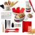 ThomasWorthCo. Complete Sourdough Starter Kit for Beginners 34oz Starter Jar, 2 Banneton Proofing