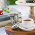 Tea Infuser, Stainless Steel Tea Steeper with Fine Mesh Filters, Large Capacity Strainer for Loose Leaf Tea