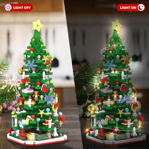 2025 Set 24 Countdown (1083 Advent Calendar Adult Teen Boy Girls Kids Christmas Tree Building Toys with Led light