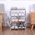 Closet (3-Tier, Jucaifu Stackable Small Shoe Rack, Entryway, Hallway and Space Saving Storage and Organization White)