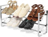 2-Tier Long Shoe Rack for Closet & Bedroom, Easy To Assemble Wide